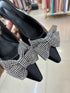 Bow Tie Pointed Sling Back Sandal